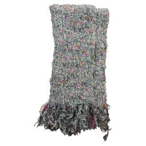 Fibres Infinity Scarf Neck Warmer Women's Multicolor Chenille One Size Acrylic